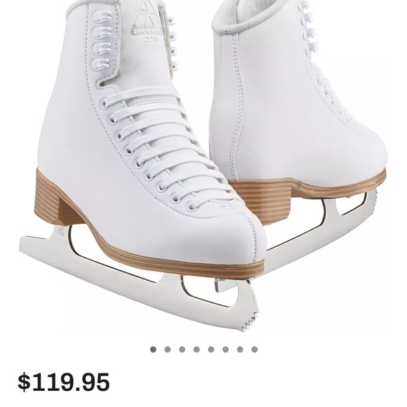 JACKSON 200 Girls’ White Skates with Pink Guards - Picture 11 of 11